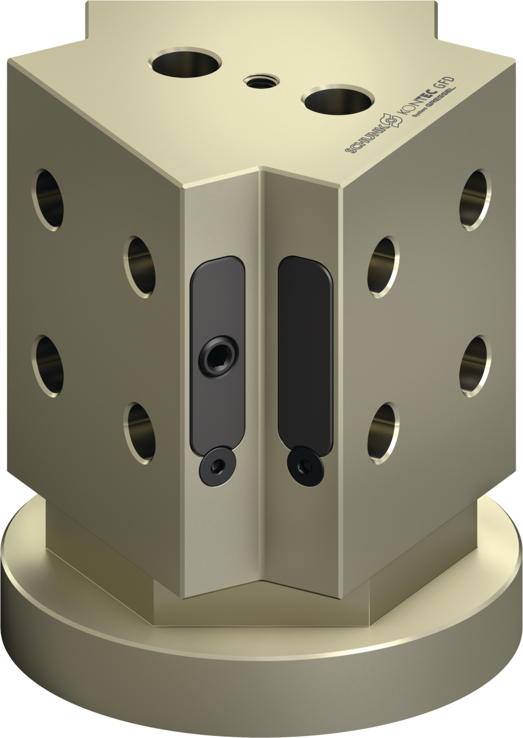 SAT-GFD 3V Ø150-171 — SCHUNK Morsas de fixação