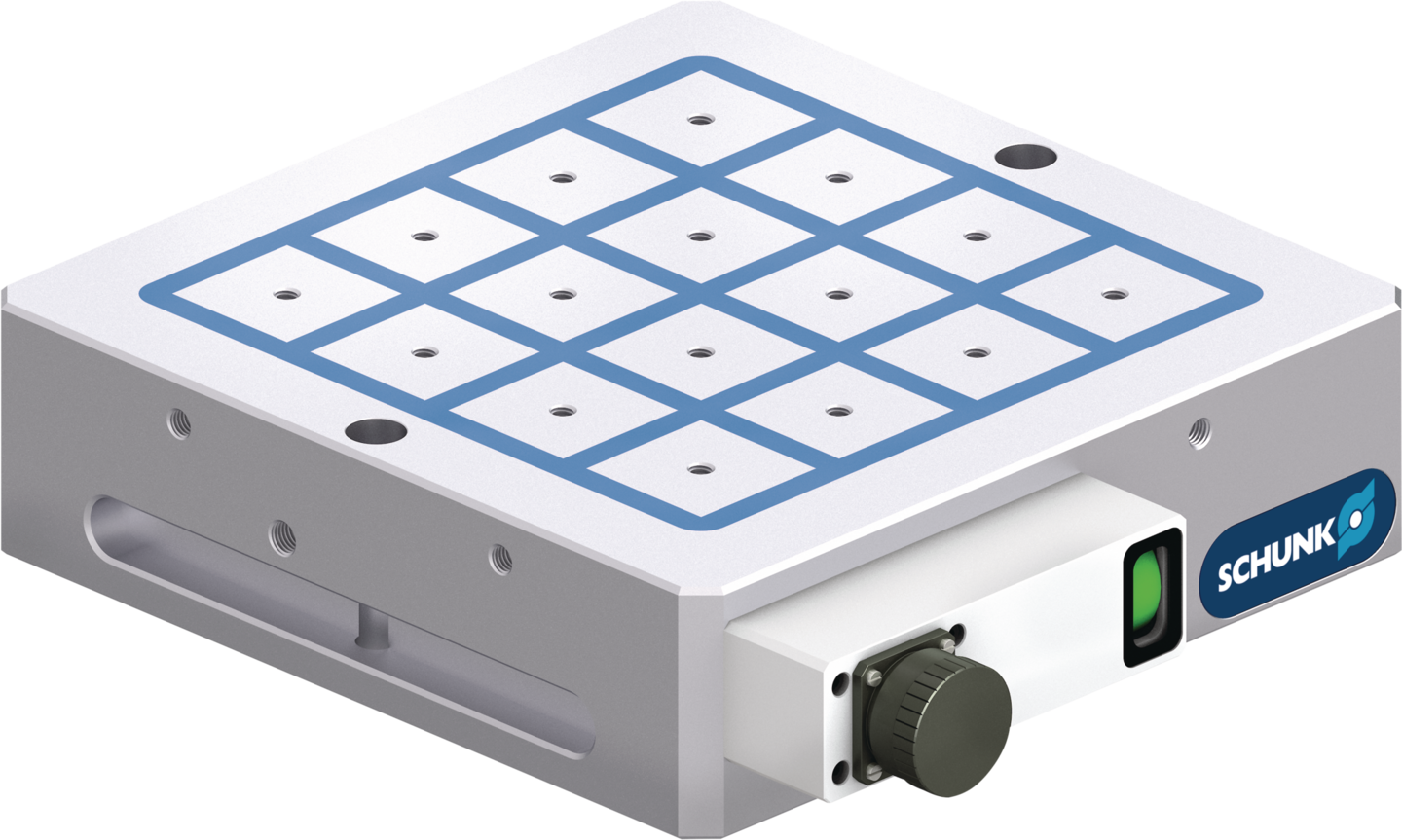 MFRS-A2-050 315 x 315 — SCHUNK Placas magnéticas