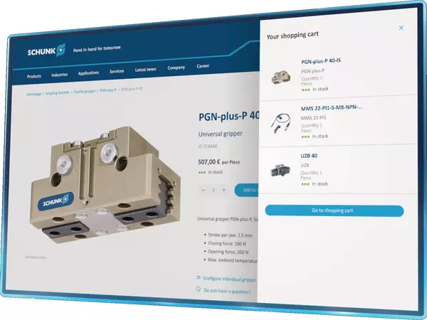 Shop online SCHUNK - Pronti quando lo sei tu!