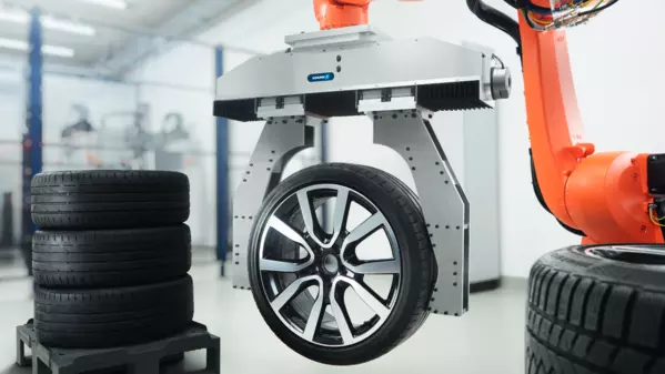 SCHUNK – ELG tire handling