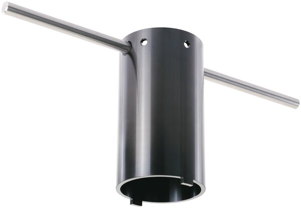 Drehwerkzeug mit Spannschlüssel und Einsatz für CNC-Drehmaschinen