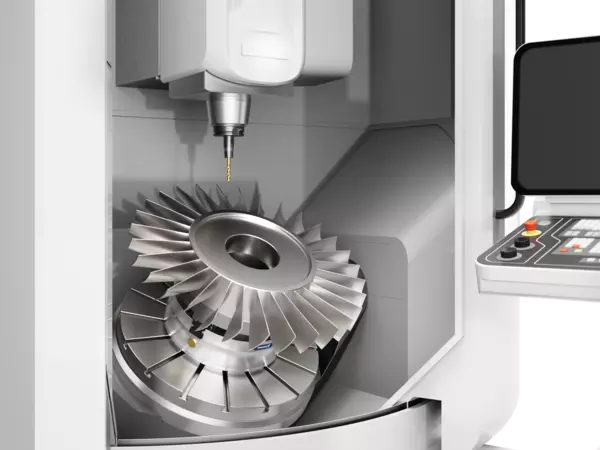 Application image – Turbine machining