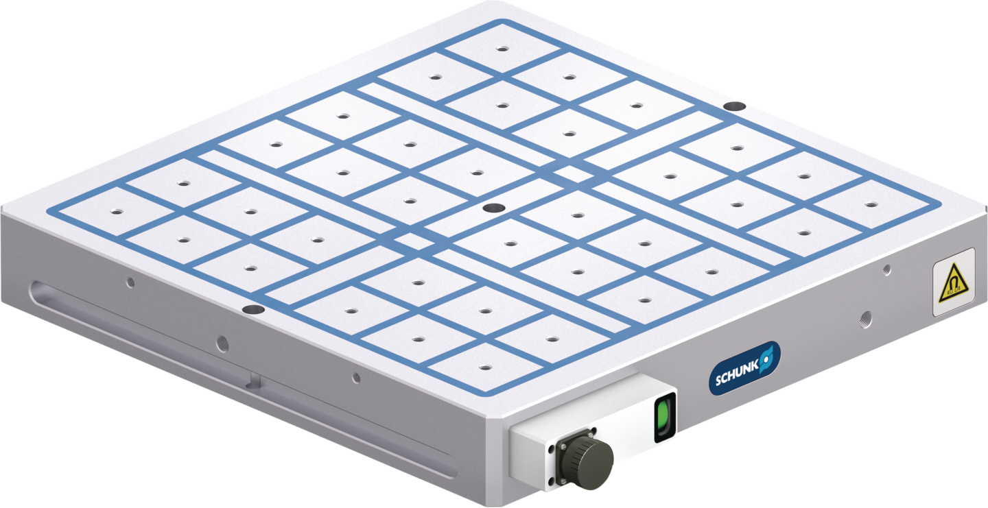 MFRS-A2-070 600 x 600 — SCHUNK Placas magnéticas
