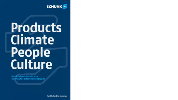 SCHUNK Nachhaltigkeitsbericht 2024