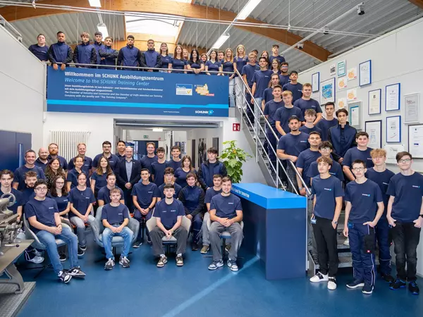 Ausbildungsstart Einführungswoche SCHUNK