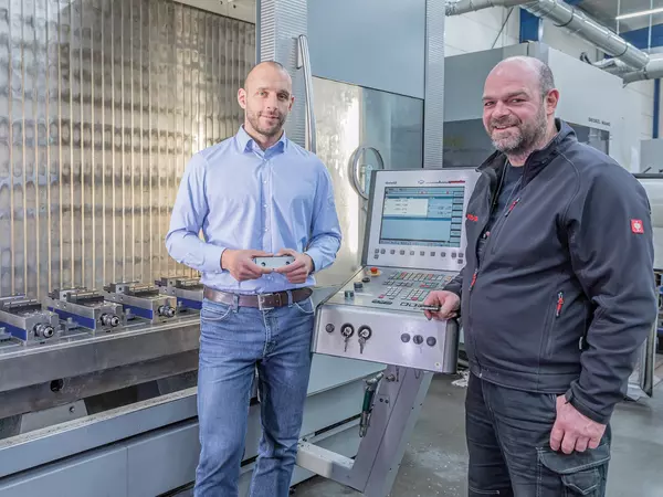 Imagem de pessoa castanhas adaptadoras WEIMA SCHUNK