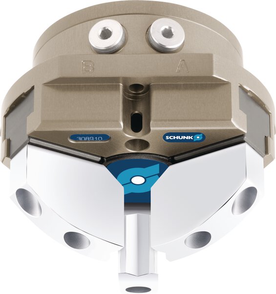 Gripper Finger Change System Reduces Set Up Times and Increases  Productivity From: Schunk