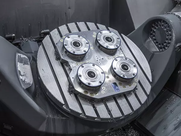 Success Story, Steinhart x SCHUNK, VERO-S, pallet system, machine table