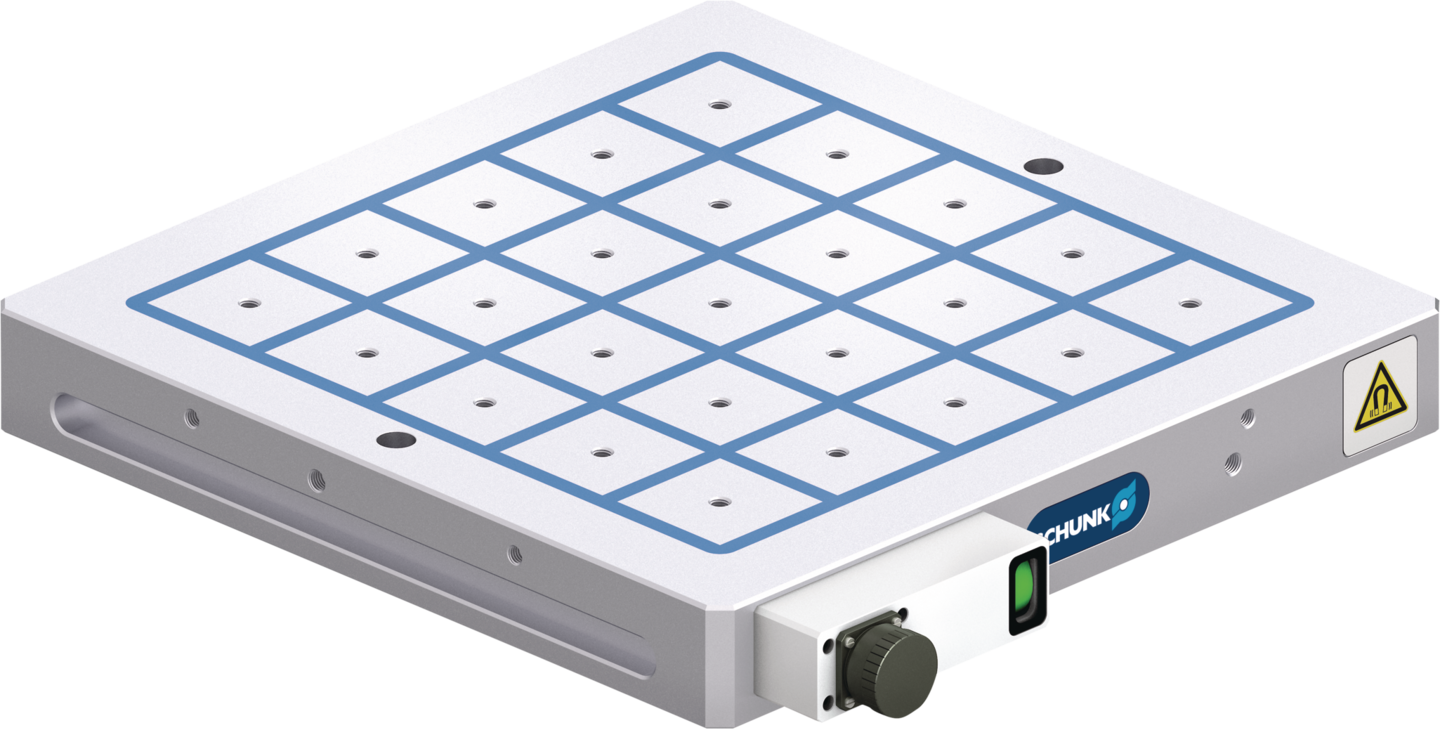 MFRS-A1-070 500 x 500 — SCHUNK Placas magnéticas