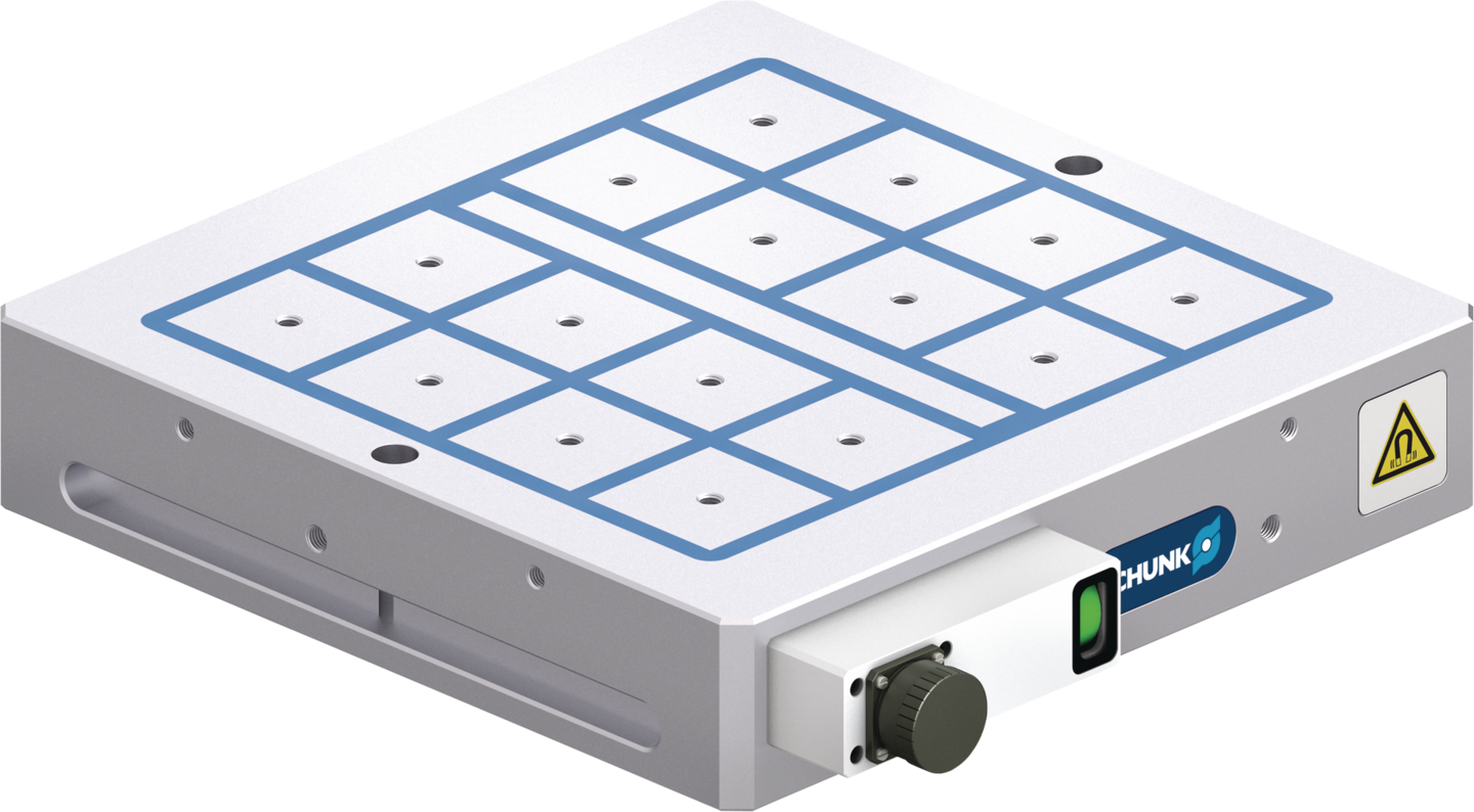 MFRS-A2-070 430 x 430 — SCHUNK Placas magnéticas