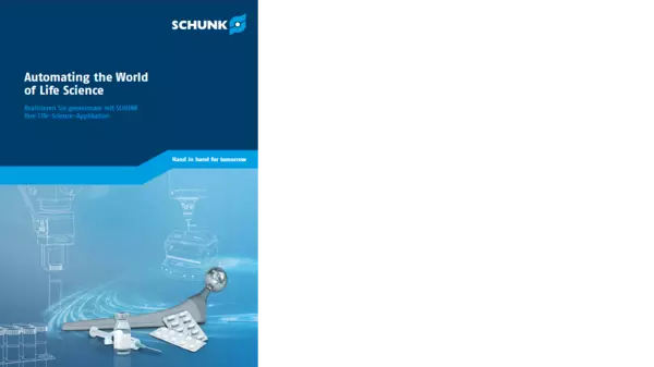 Page de garde flyer Life Science