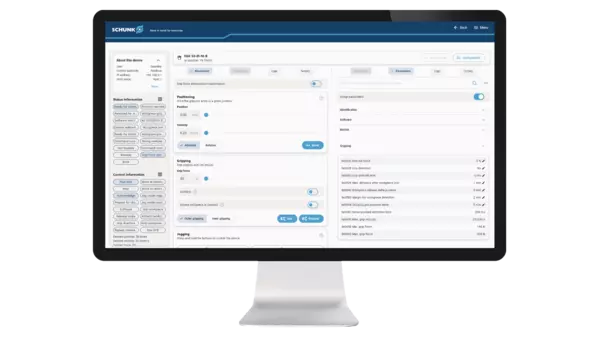 Immagine dettagliata – SCHUNK Control Center