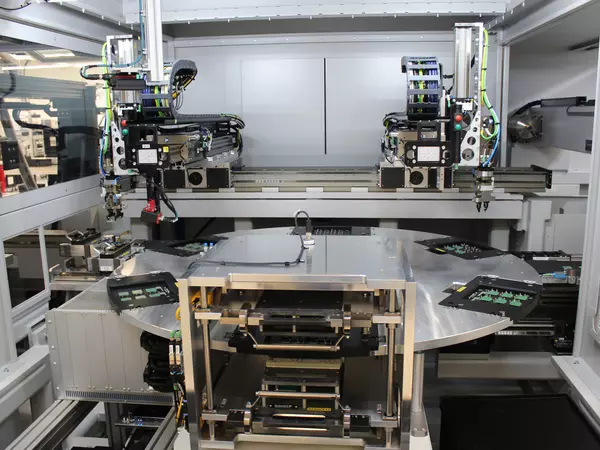 rotary indexing cell ICT test