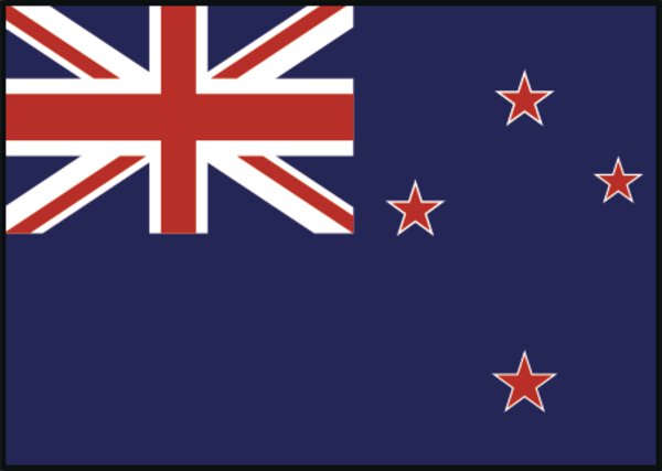 Bandiera del paese Nuova Zelanda