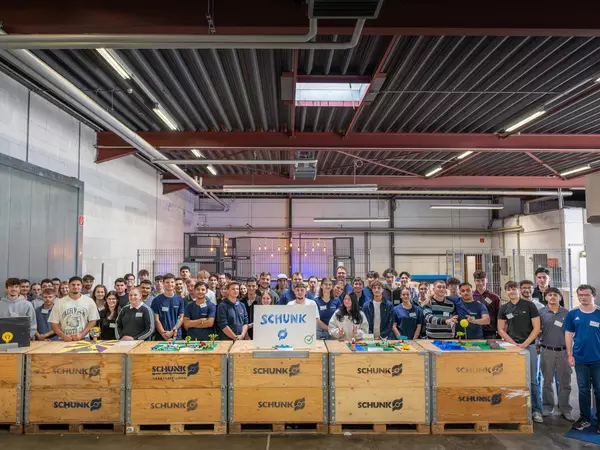 Ausbildungsstart Einführungswoche SCHUNK