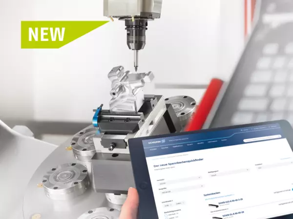 SCHUNK - quickfinder voor klauwplaten