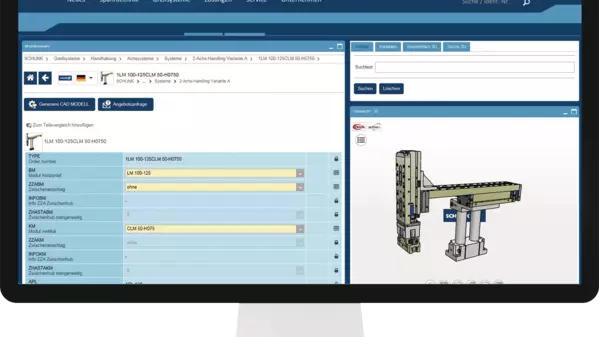 Immagine del prodotto – Automazione dell'assemblaggio modulare