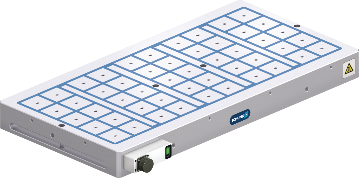 MFRS-A2-070 1000 x 500 — SCHUNK Placas magnéticas