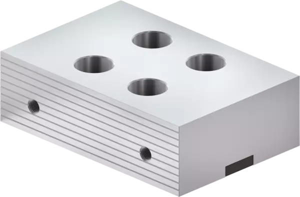 Monoblock jaws