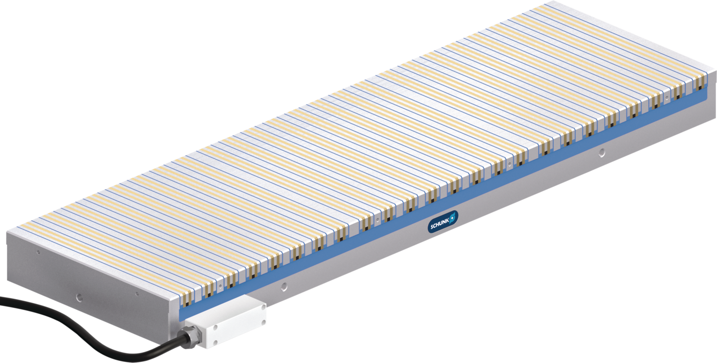 MSC-PM60D 1000 x 300 — SCHUNK Placas magnéticas