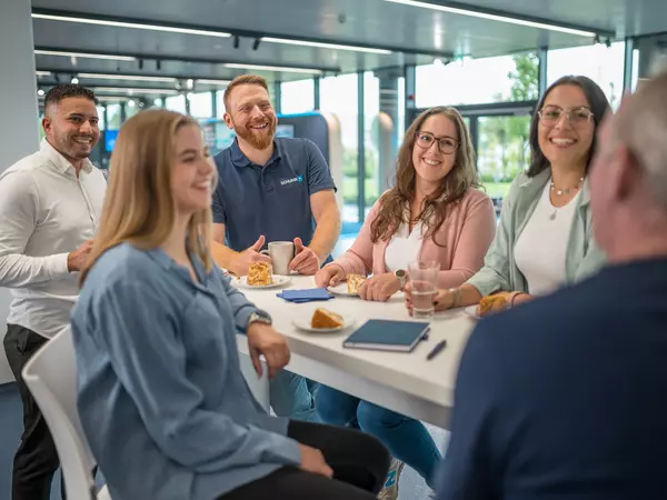 SCHUNK beeld van een persoon die een pauze neemt