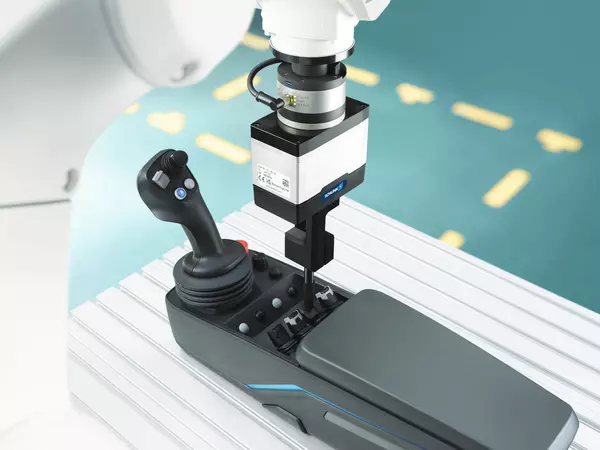 Exemplo de aplicação FTS: medição háptica SCHUNK