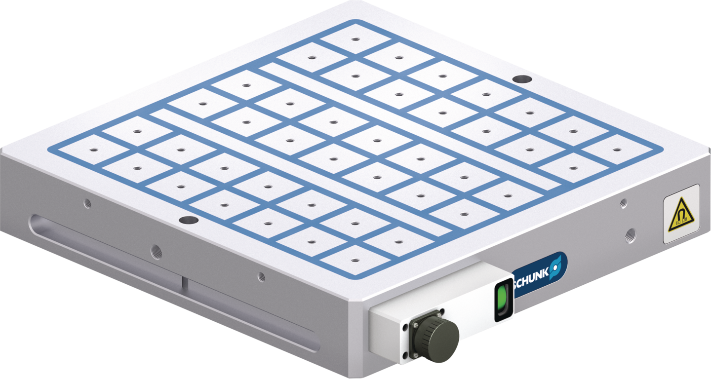 MFRS-A2-050 500 x 500 — SCHUNK Placas magnéticas