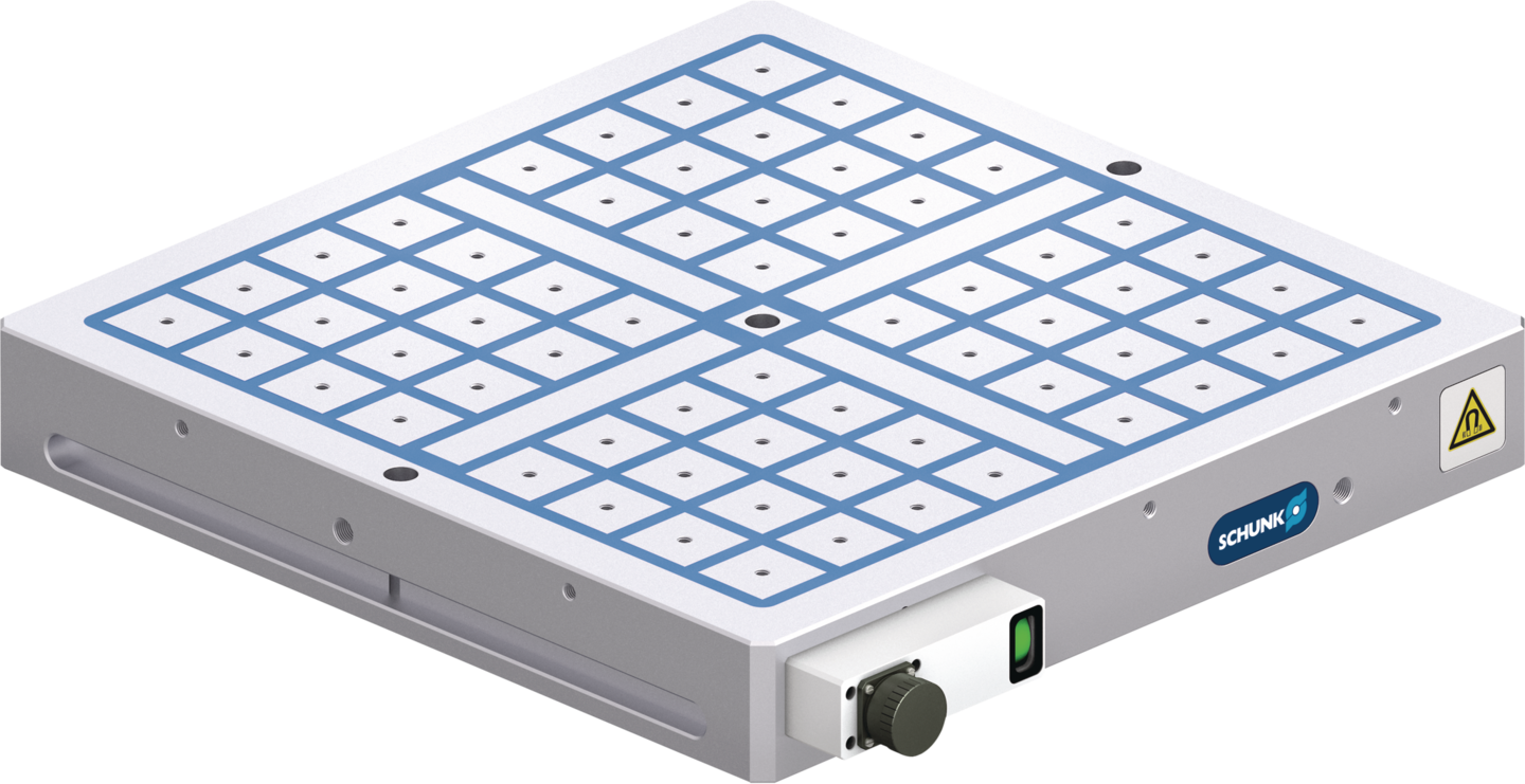 MFRS-A2-050 600 x 600 — SCHUNK Placas magnéticas