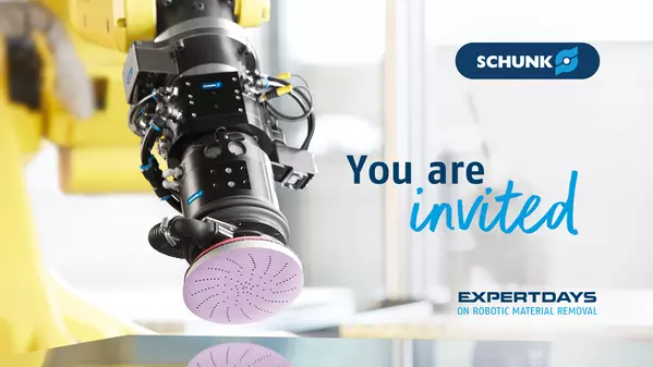 SCHUNK Expert Days on Robotic Material Removal 2024