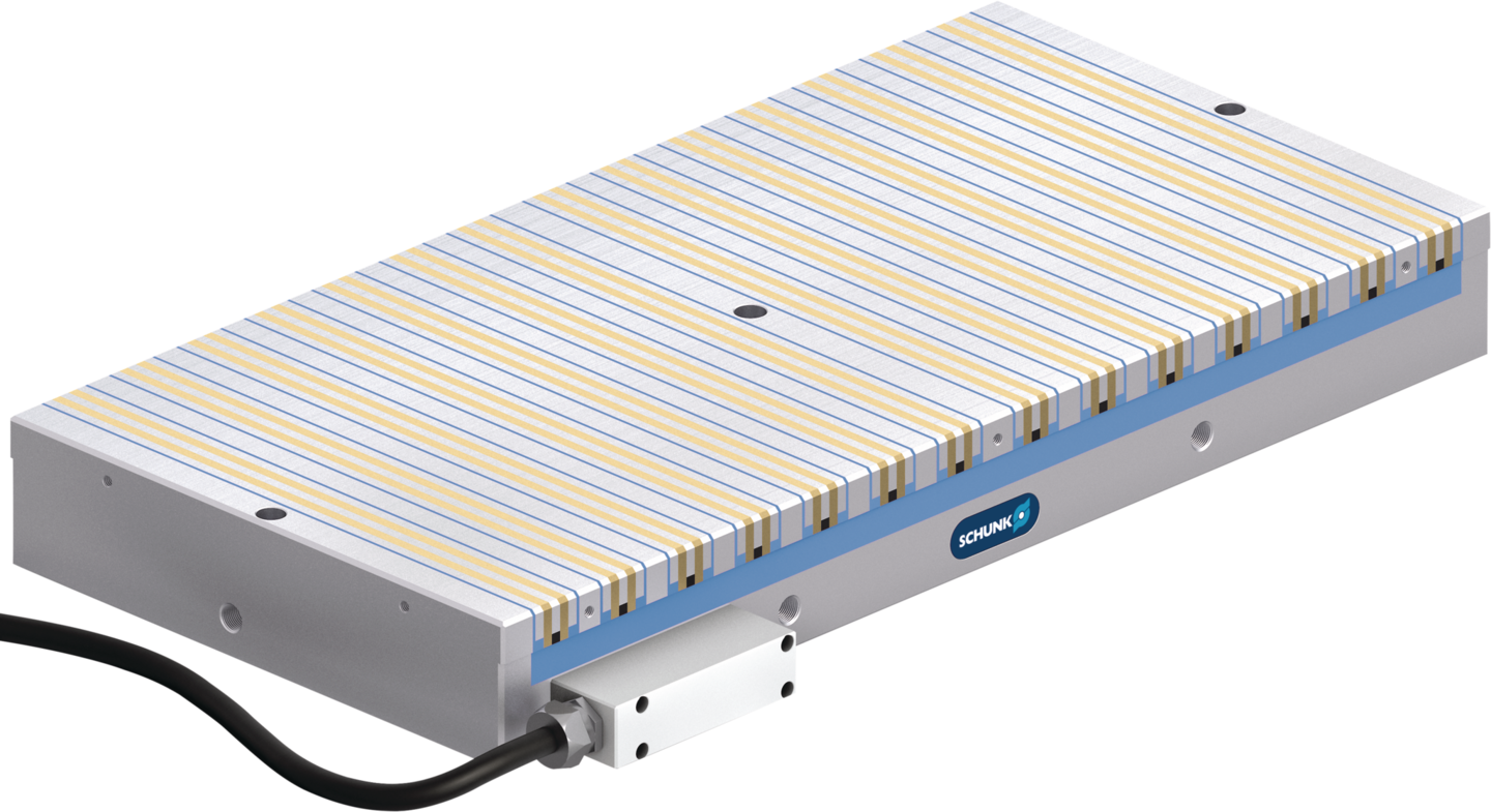 MSC-PM60D 600 x 300 — SCHUNK Placas magnéticas